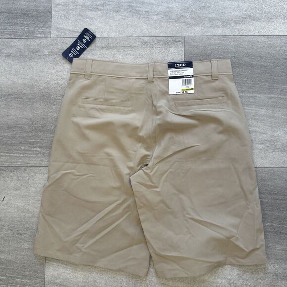 IZOD Young Mens Athletic Performance Shorts Regular 14 - Picture 2 of 4